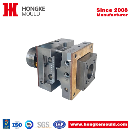 Двухгнёздная пресс-форма для мелких деталей из PA66+20%GF (1×2 Cavity)